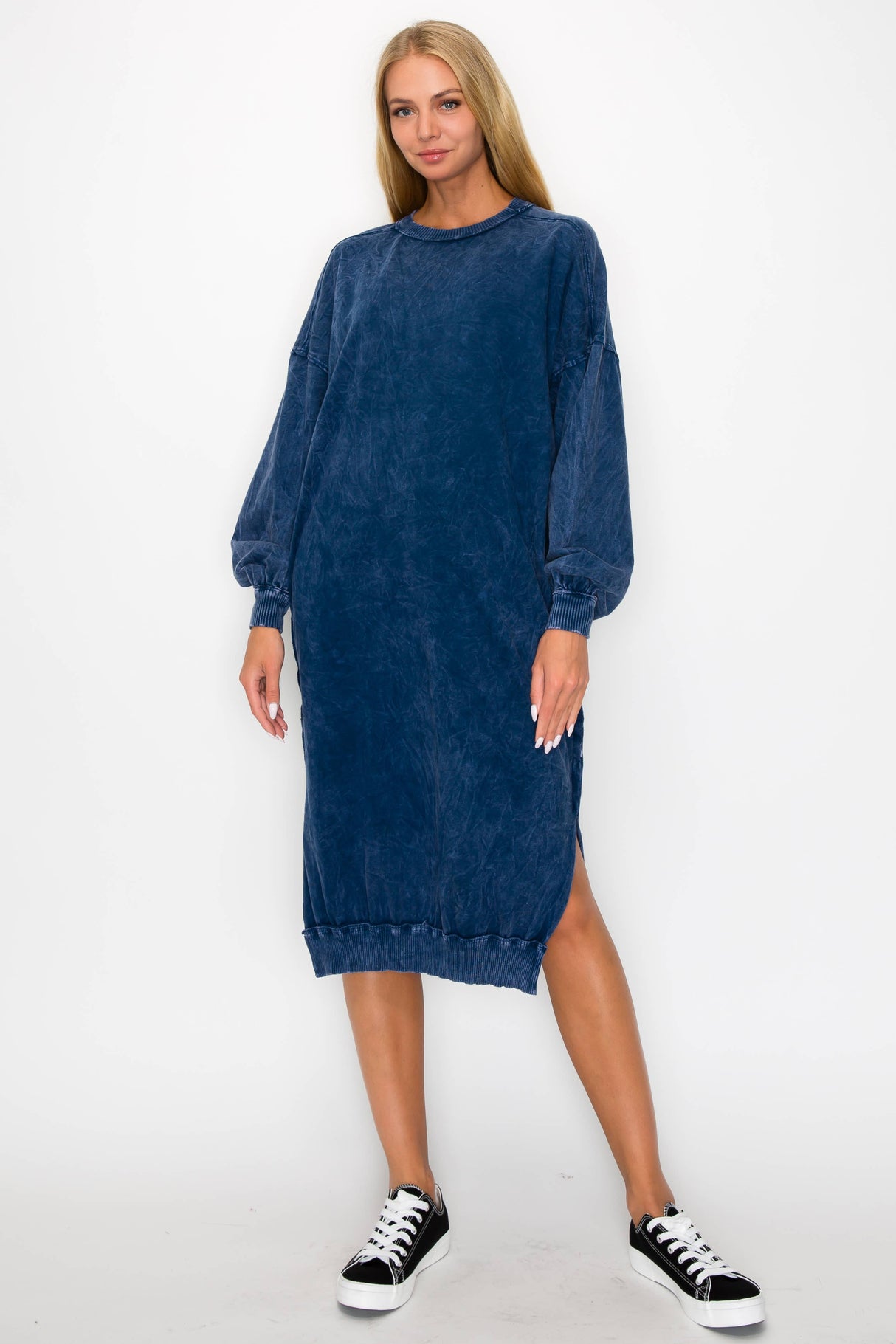 Mineral Wash Terry Comfy dress
