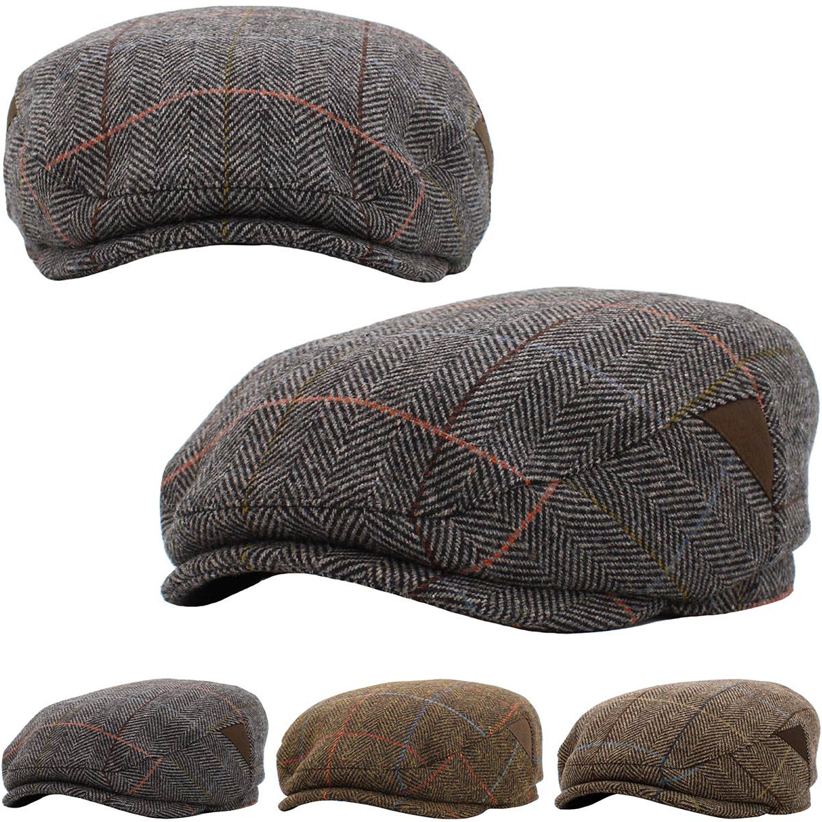 Plaid Wool Blend Ivy