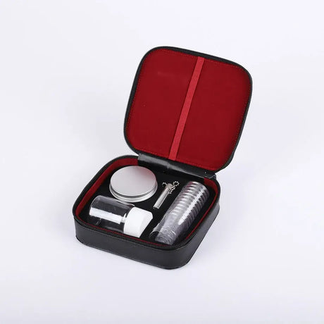 Portable Communion Set with Imitation Leather Case