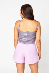 Mae Lavender Shorts