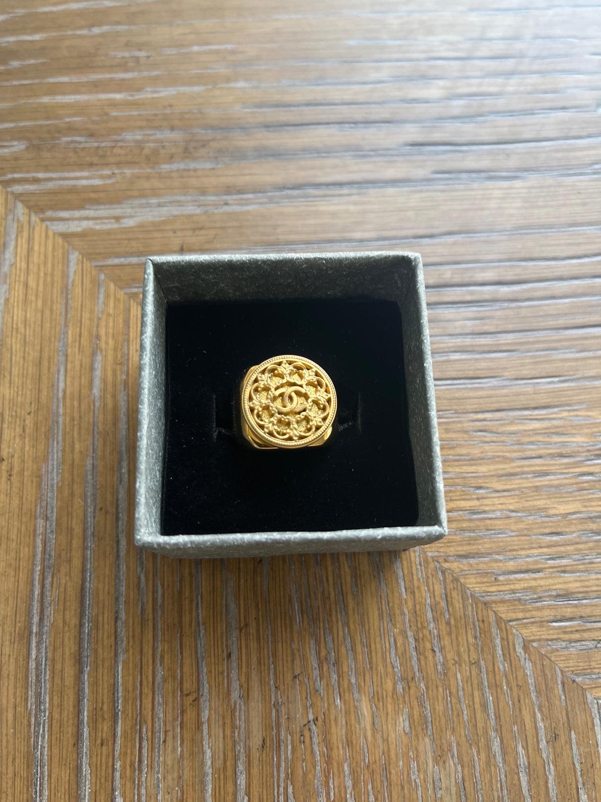 20X GOLD STEEL BAND RING