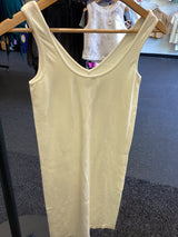 V2738 Sleeveless V Neck/Scoop Neck Tank Dress