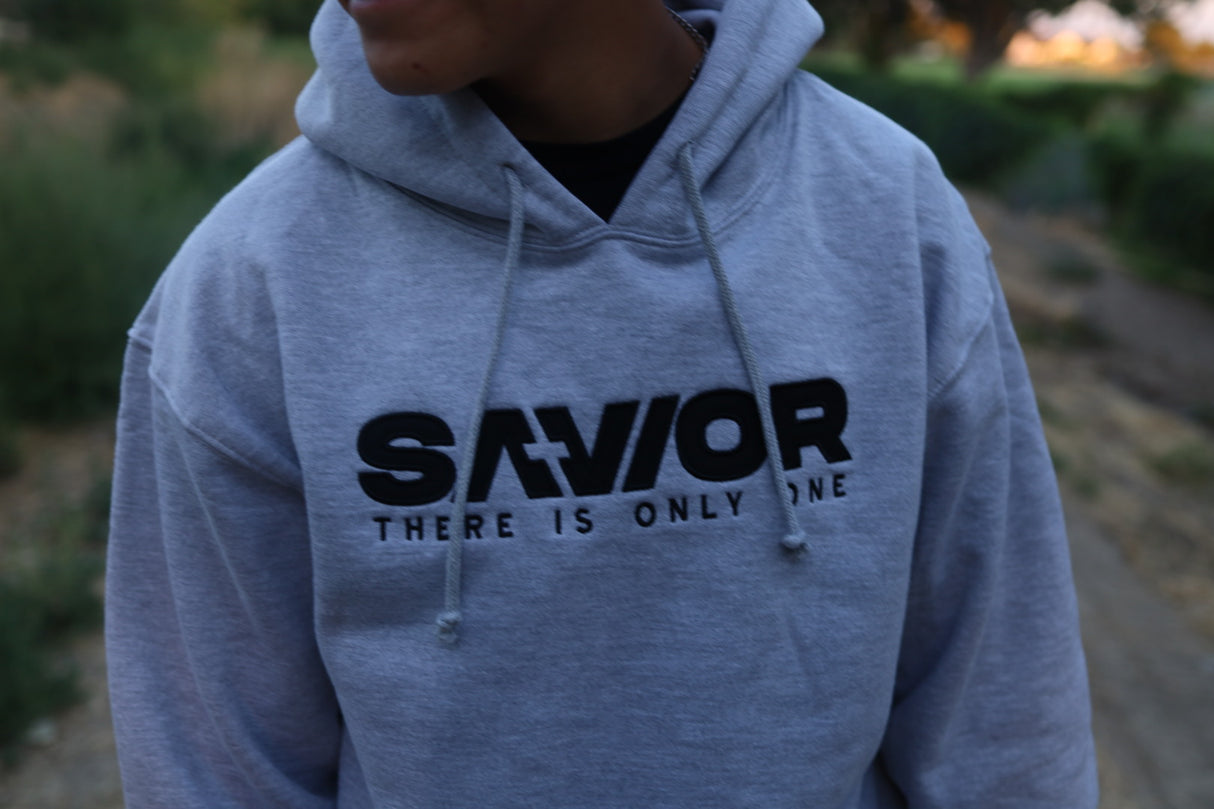 SAVIOR Pullover Appliqued Hoodie