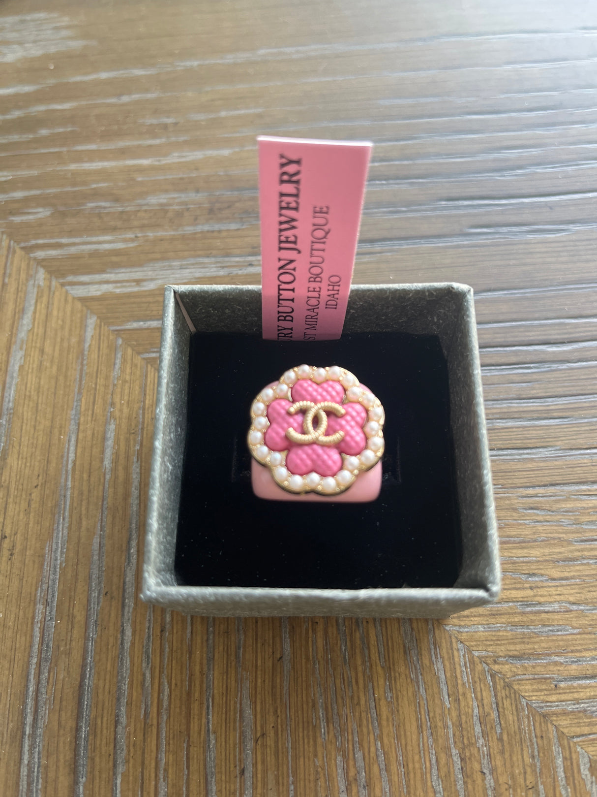 20U PINK PEARL LUCITE BAND