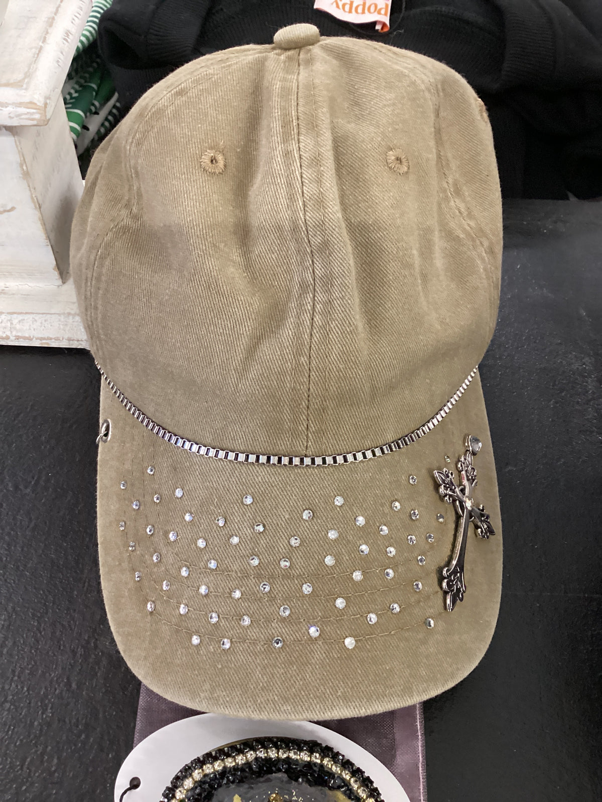 5. Tan W/ Cross Cap