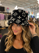 16T & 19A Authentic Repurposed Designer Fabric Bucket Hat