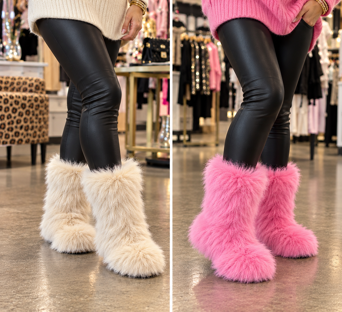 Melanie-21 Fur Boots