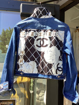 Luxury Denim more Blk Chanel