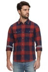 DS-FA23WS1648 Colwell LS Vintage Wash Flannel Shirt