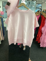 IKT201070-01 French Terry S/S OS Sweatshirt