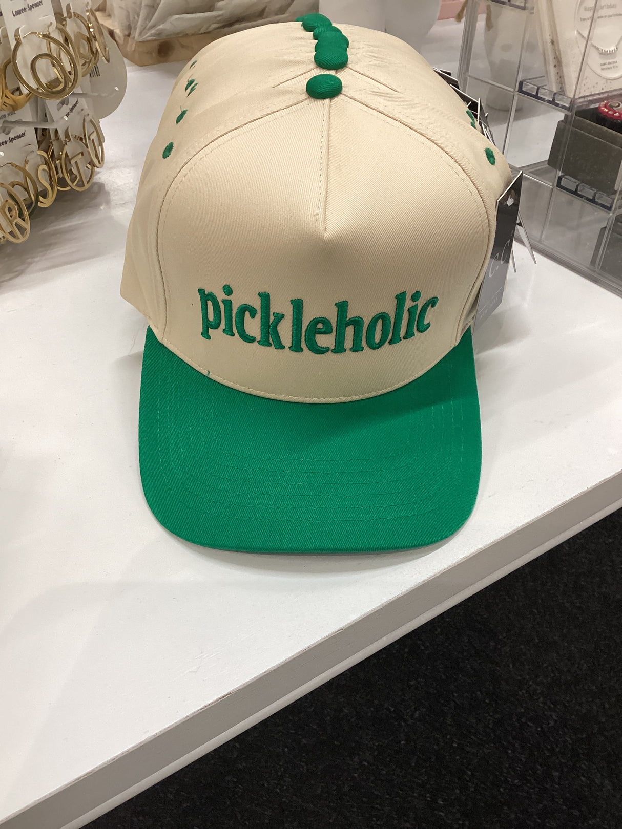 TCM0216GRN Pickleholic Trucker Hat