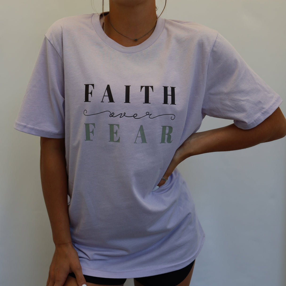 19SRCTU SAVIOR "Faith Over Fear" T-Shirt