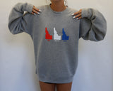 11SRSU SAVIOR "Idaho Red White Blue" Unisex Sweatshirt