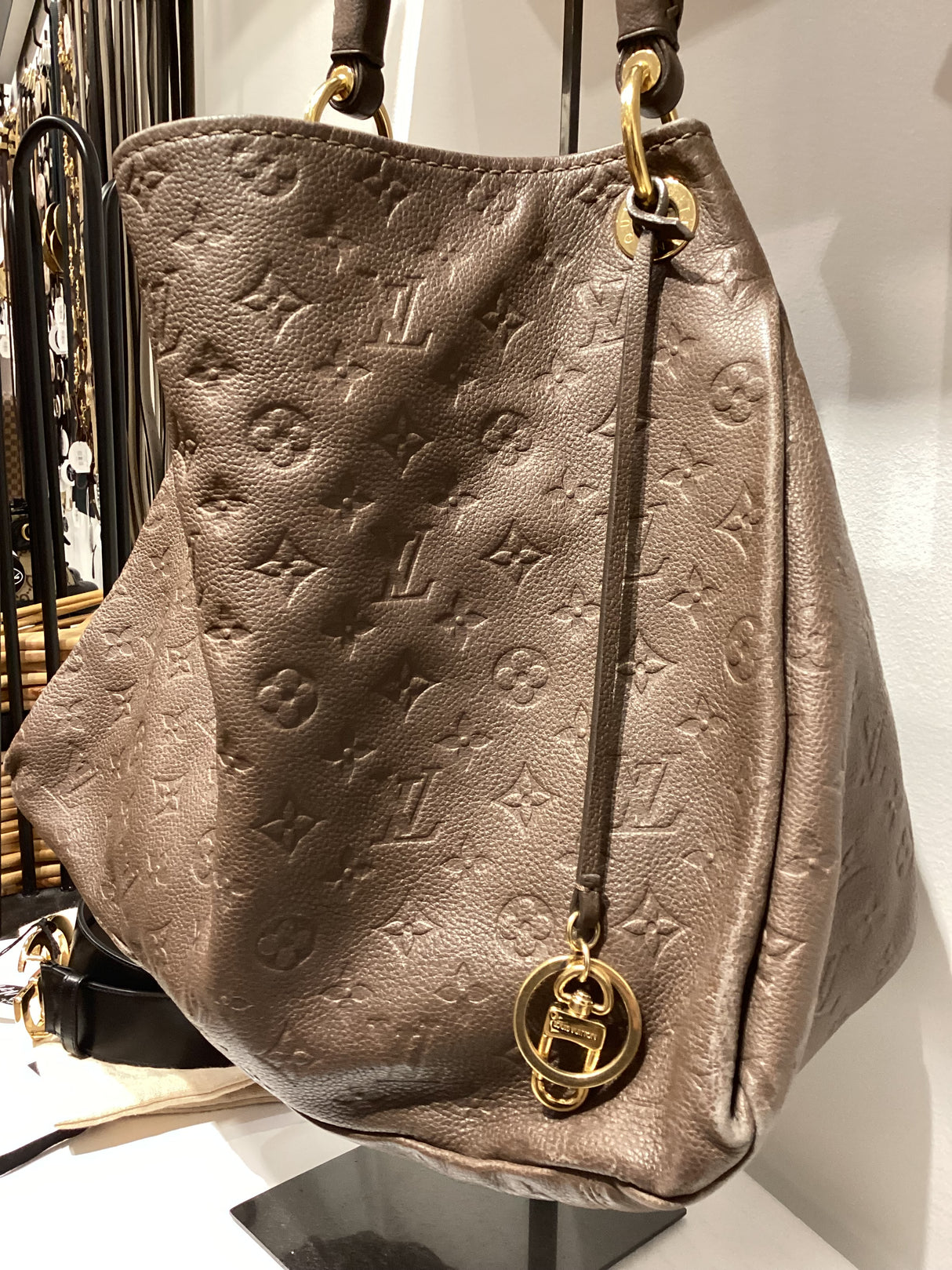 Taupe Shoulder Bag