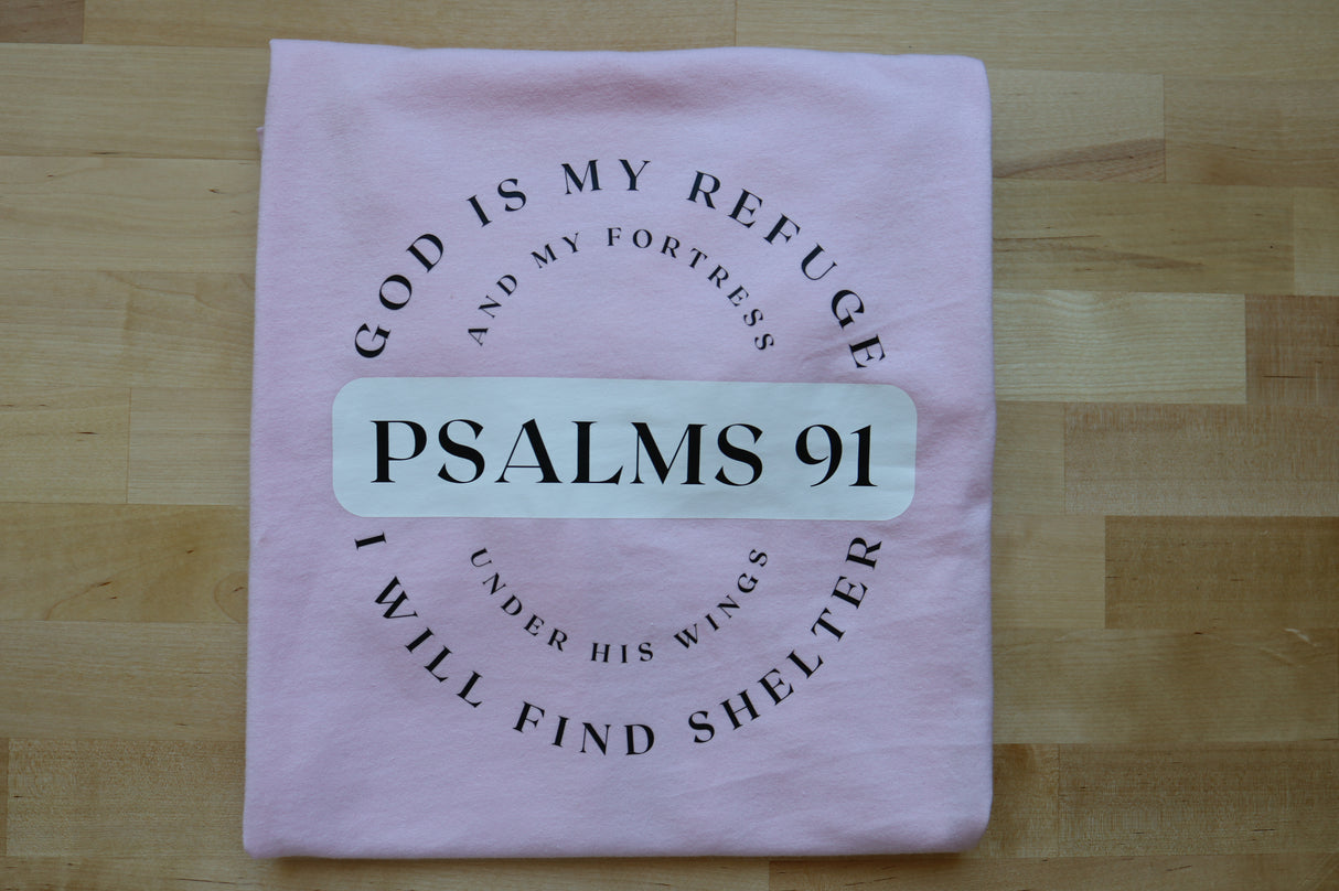 22SRCTU SAVIOR "Psalm 91" T-shirt