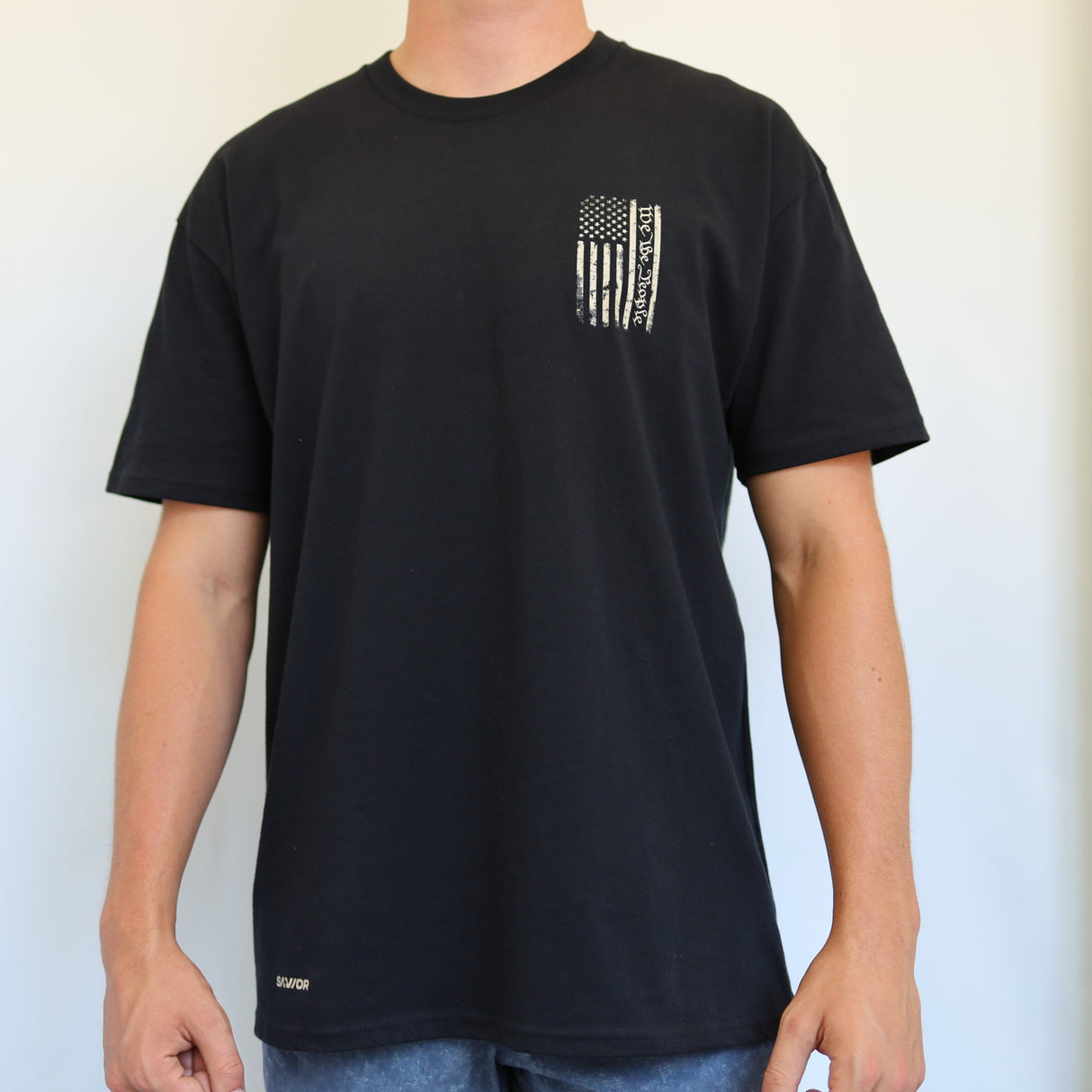 14SRCTU SAVIOR "We the People" Vertical T-shirt