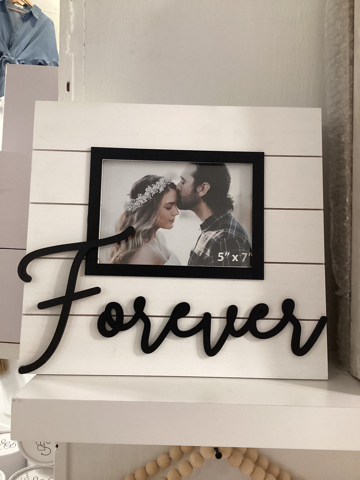 21386 Wood Love Picture Frame