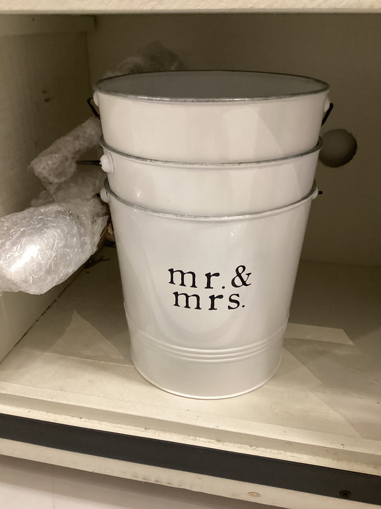 Mr. & Mrs. Ice Bucket