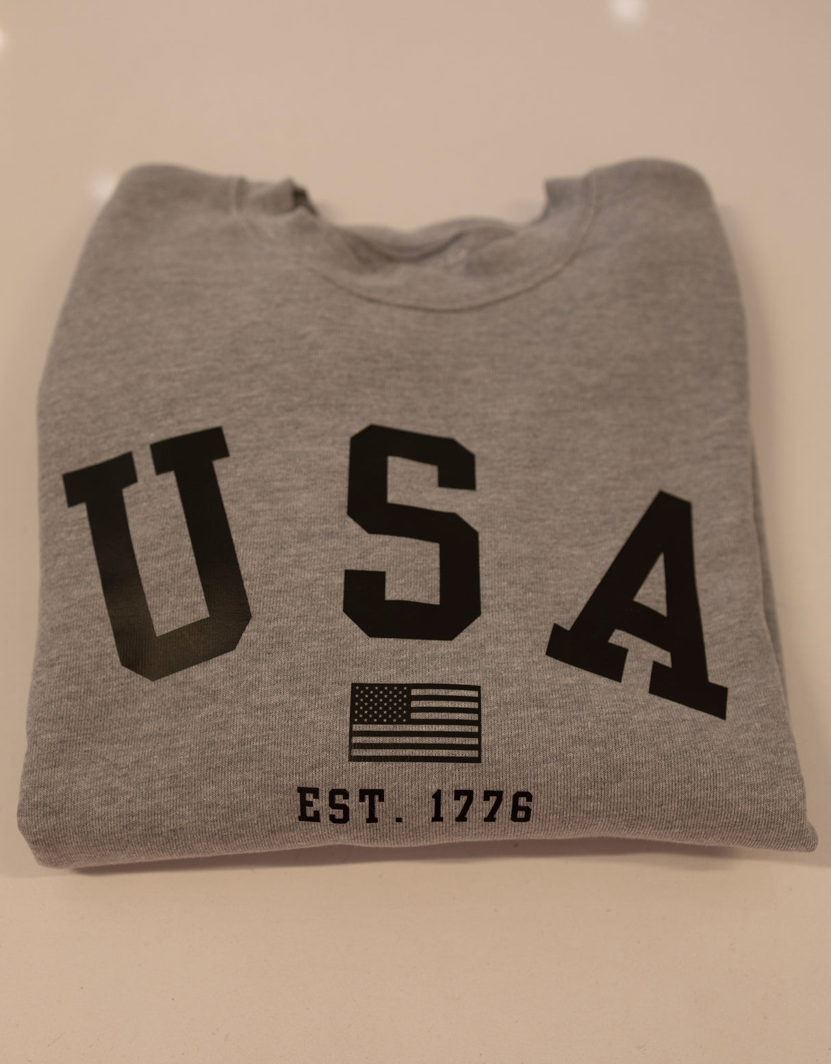 07SRSU Savior Sweatshirt "USA EST 1776"