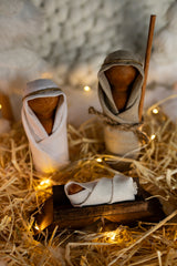 Savior Manger Scene!  This nativity scene is Handmade in the USA!