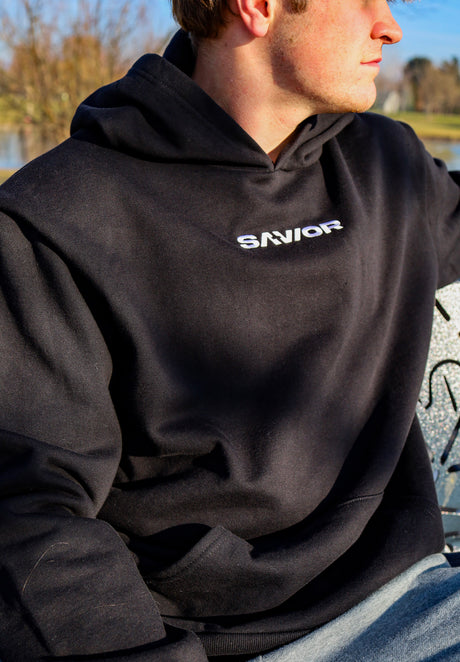 41SRHU "Savior" Embroidered Premium Heavyweight Hoodie