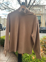 Audrina - Soft Top with Button Detail