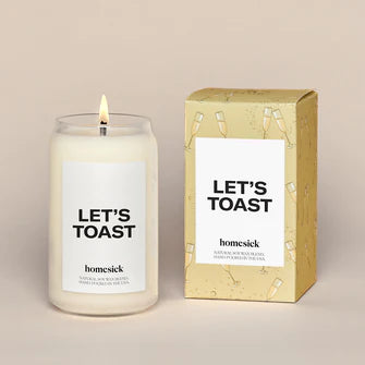 Lets Toast Candle