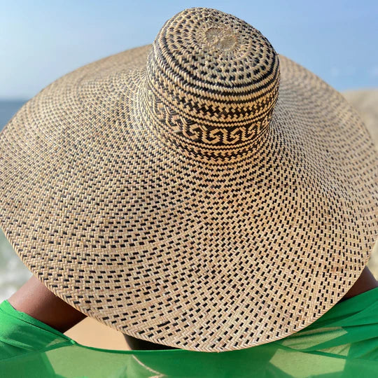 HT6002W 70 Cm Negril Oversized Beach Hat-Natural