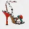 Addison Blk/Wht Strawberry Shoes
