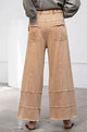 EB41308 MINERAL WASHED TERRY KNIT PANTS