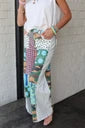 Camo Patchwork Denim