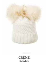 520201 Beanie Pom Creme