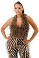HJK2674 Brown Top