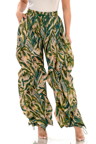 HP2095 Wide Leg Dramatic Ruffle joggers