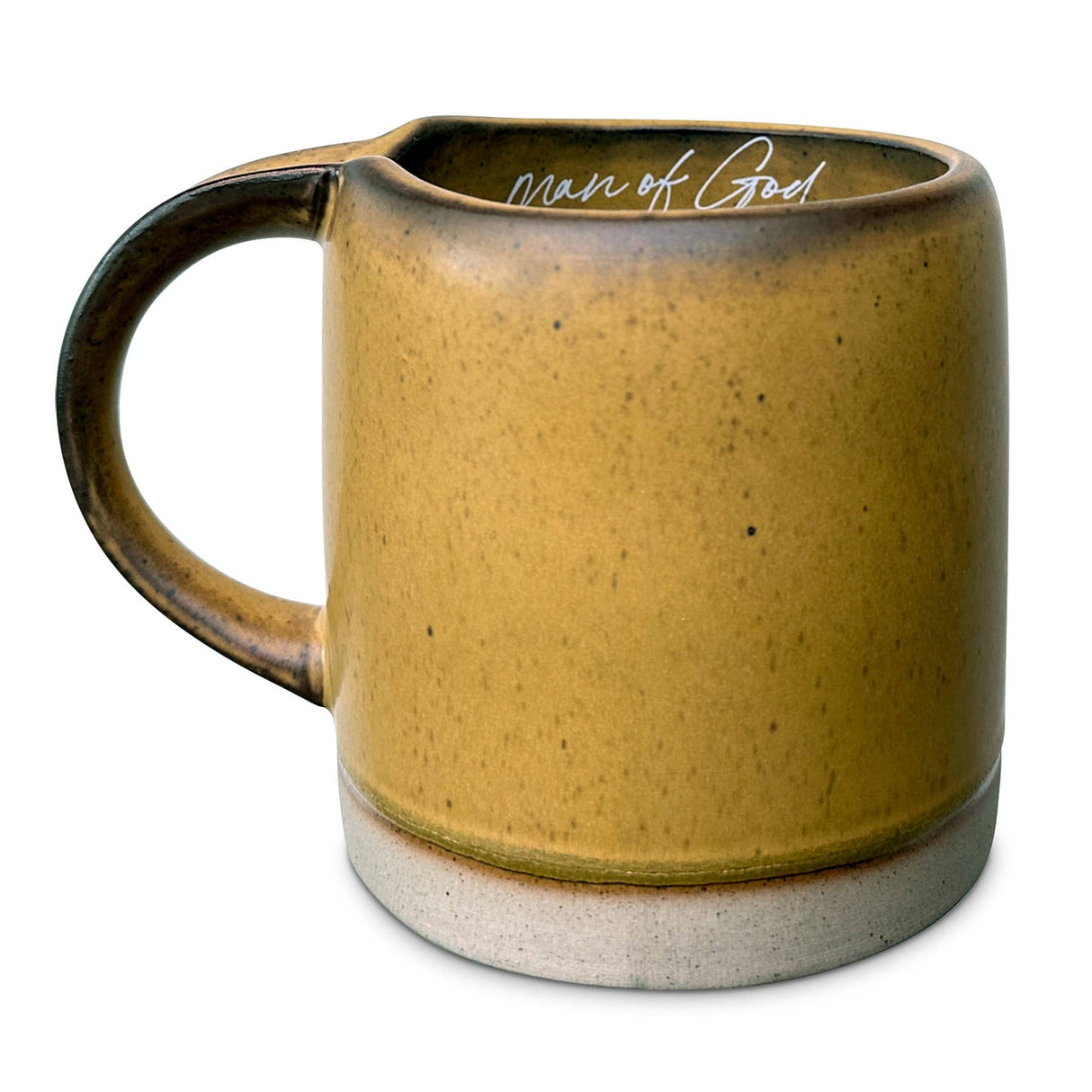 LCP Coffee Mug Man Of God Vintage Yellow