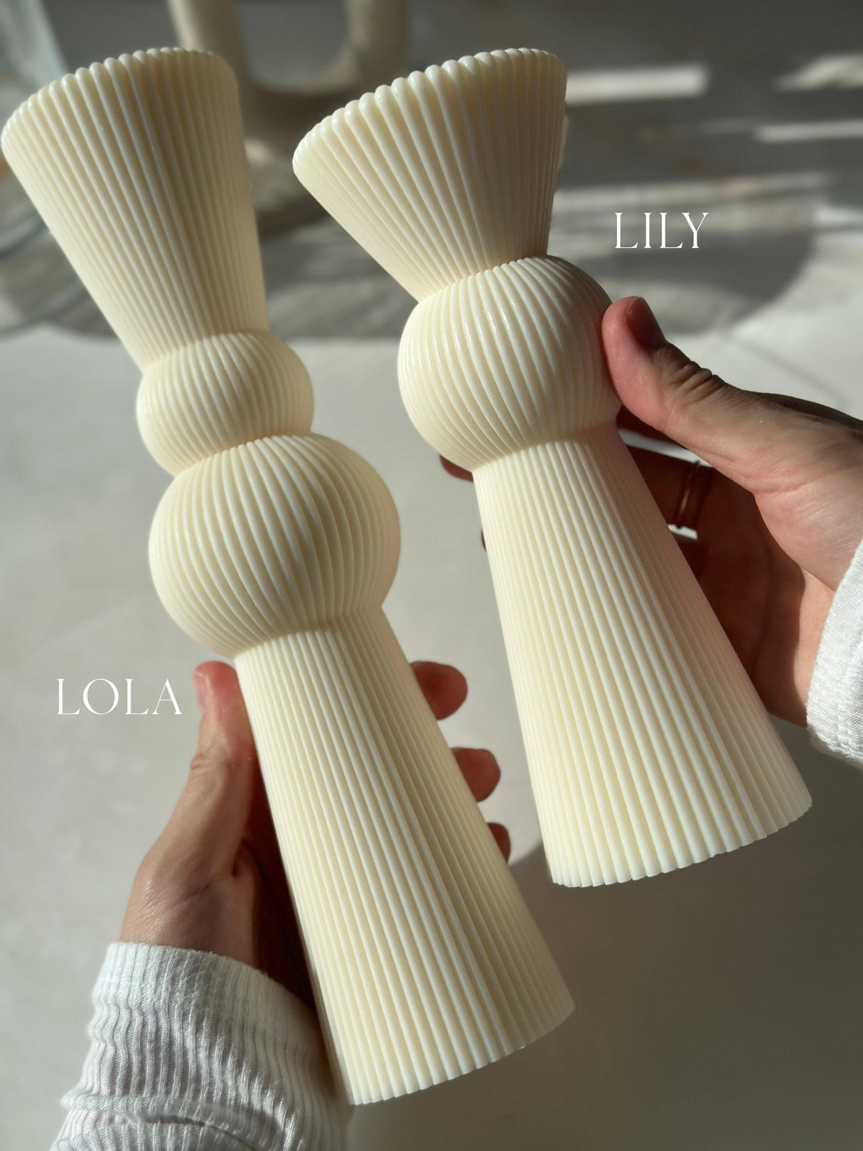 Lily & Lola | Home Decor | Wedding Candles | Scented Candles: Lily & Lola / Almond Macaron / Latte