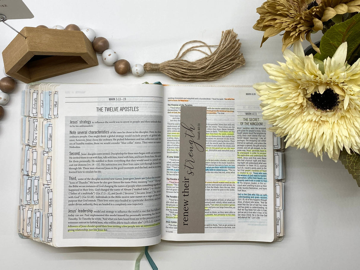 Bookmark Encouraging Scriptures