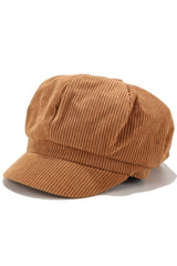 CORDUROY CASUAL NEWSBOY CAP_CWAH0384