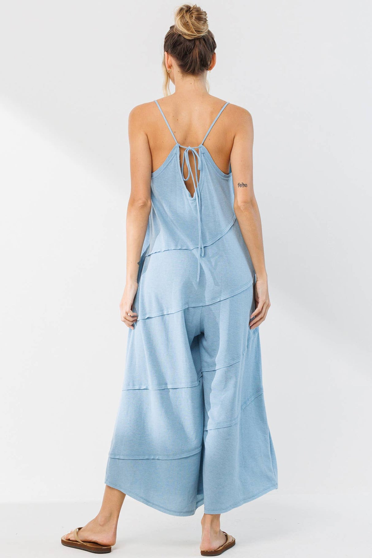 Solid Jumpsuit With Pockets / BJ6854