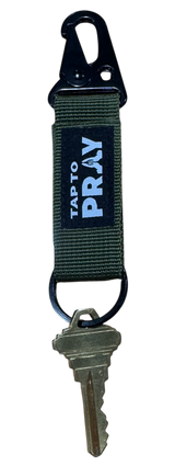 Tap To Pray™ - Tactical Carabiner Keychain