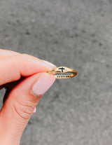 Gold Promise Ring: 8