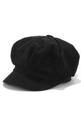 CORDUROY CASUAL NEWSBOY CAP_CWAH0384