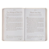 Mr. & Mrs. 366 Devotions for Couples White Faux Leather Devo