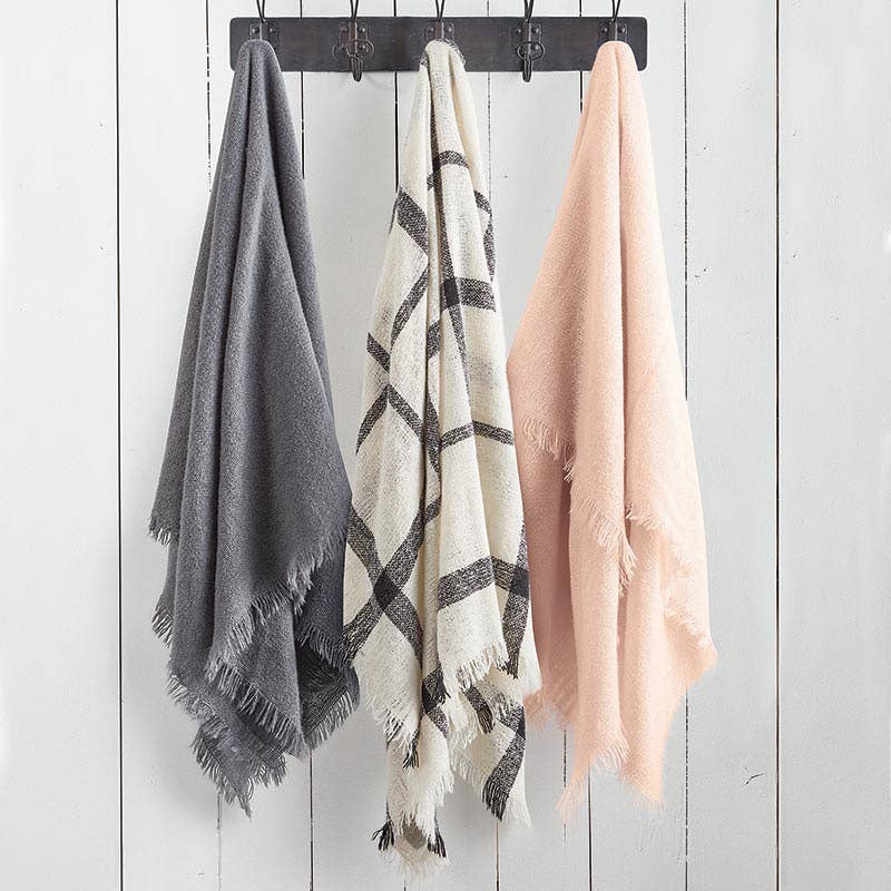 Wrapped in Love Scarf - Grey