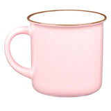 Be Still and Know Pink Camp-style Coffee Mug - Psalm 46:10