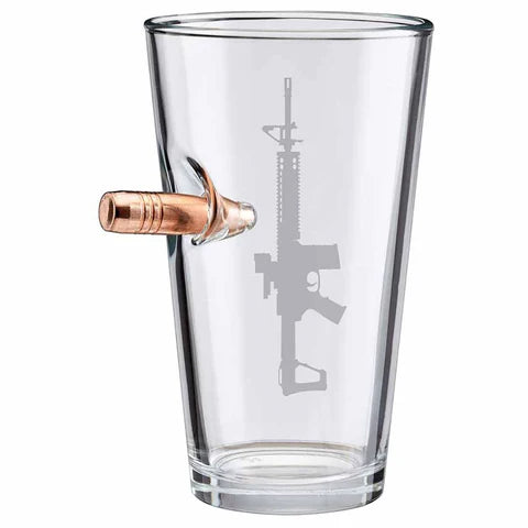 Ben Shot AR15 Pint Glass