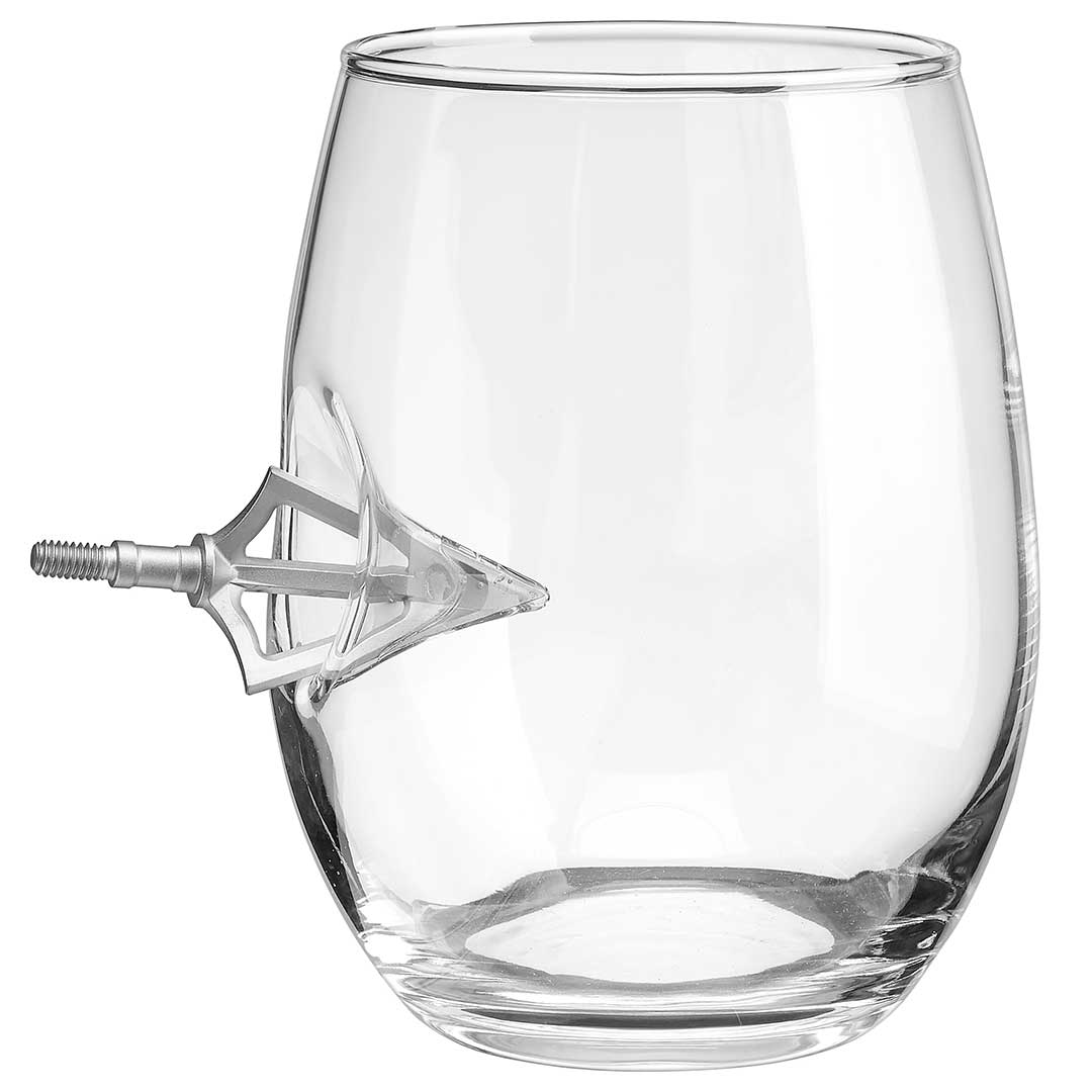 Ben Shot Broadhead Wine Glass