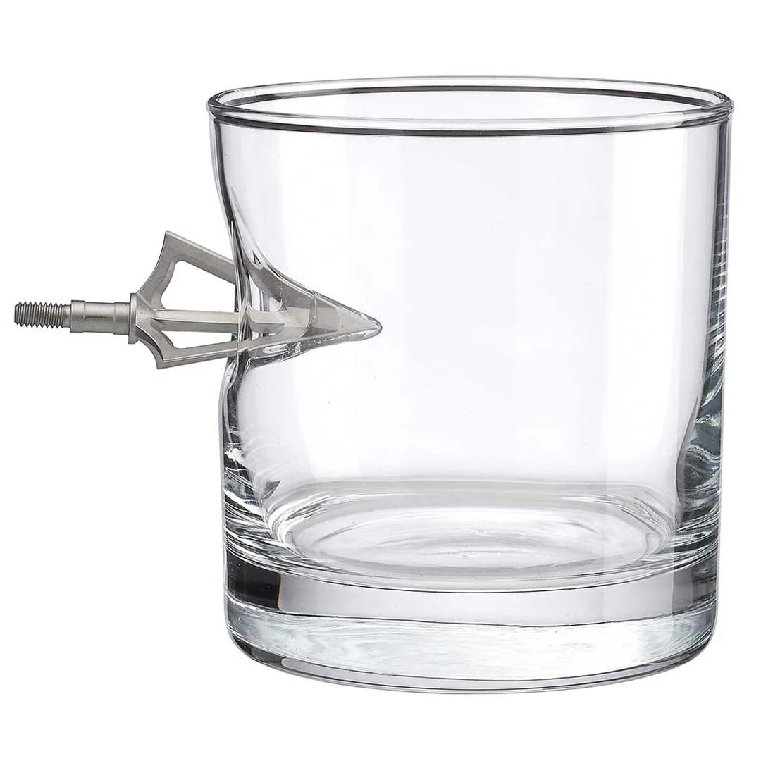 Ben Shot Broadhead Rock Glass