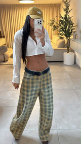 P30561  Denim Khaki Pants