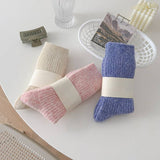 Rufia - 5 Pairs Warm Wool Blend Socks